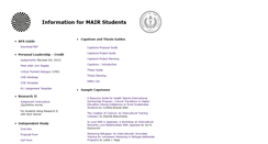Desktop Screenshot of mairstudents.info